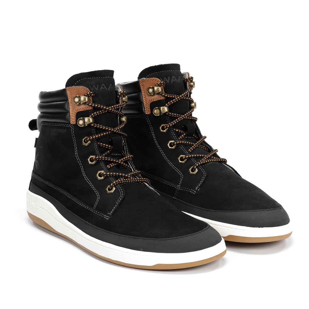WAALS - Vadso Antracita - Botas de invierno barefoot