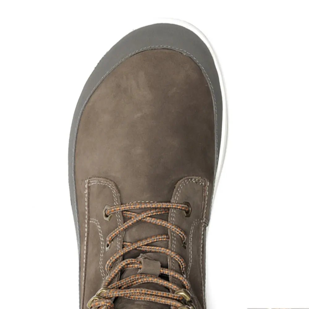 WAALS - Vadso Marrón - Botas barefoot térmicas con Primaloft