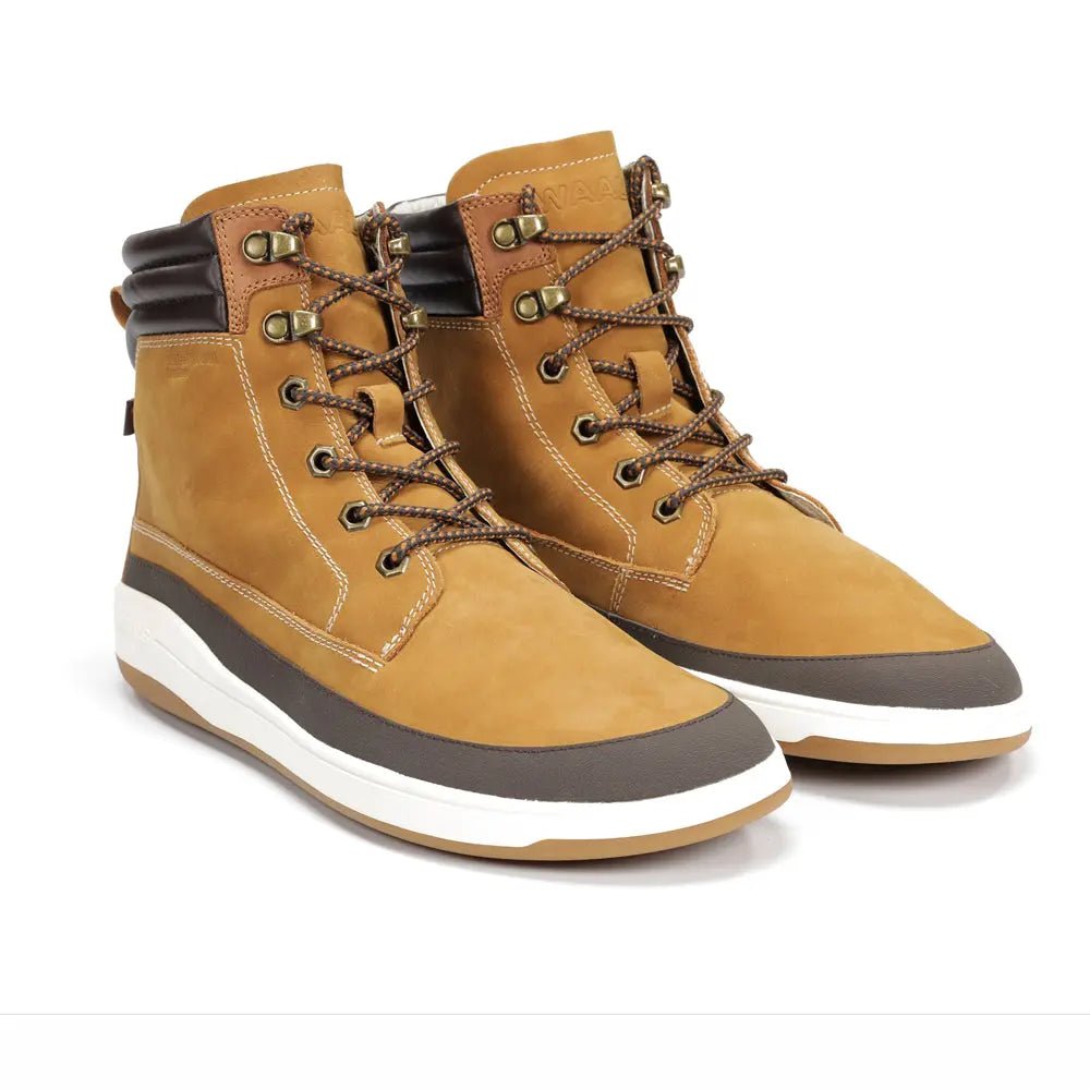 WAALS - Vadso Melocotón - Botas barefoot térmicas con Primaloft