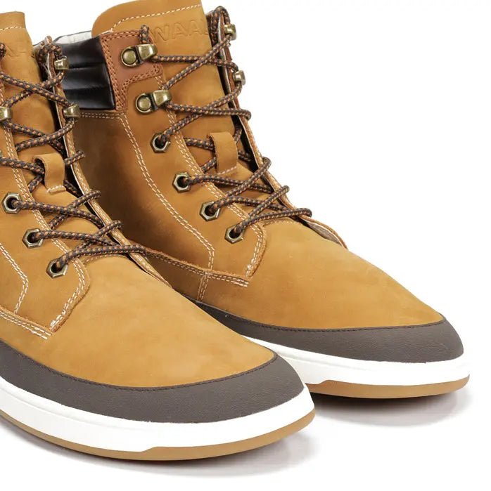 WAALS - Vadso Melocotón - Botas barefoot térmicas con Primaloft