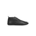 WAALS - Vantaa Negro - Botines barefoot de piel artesana