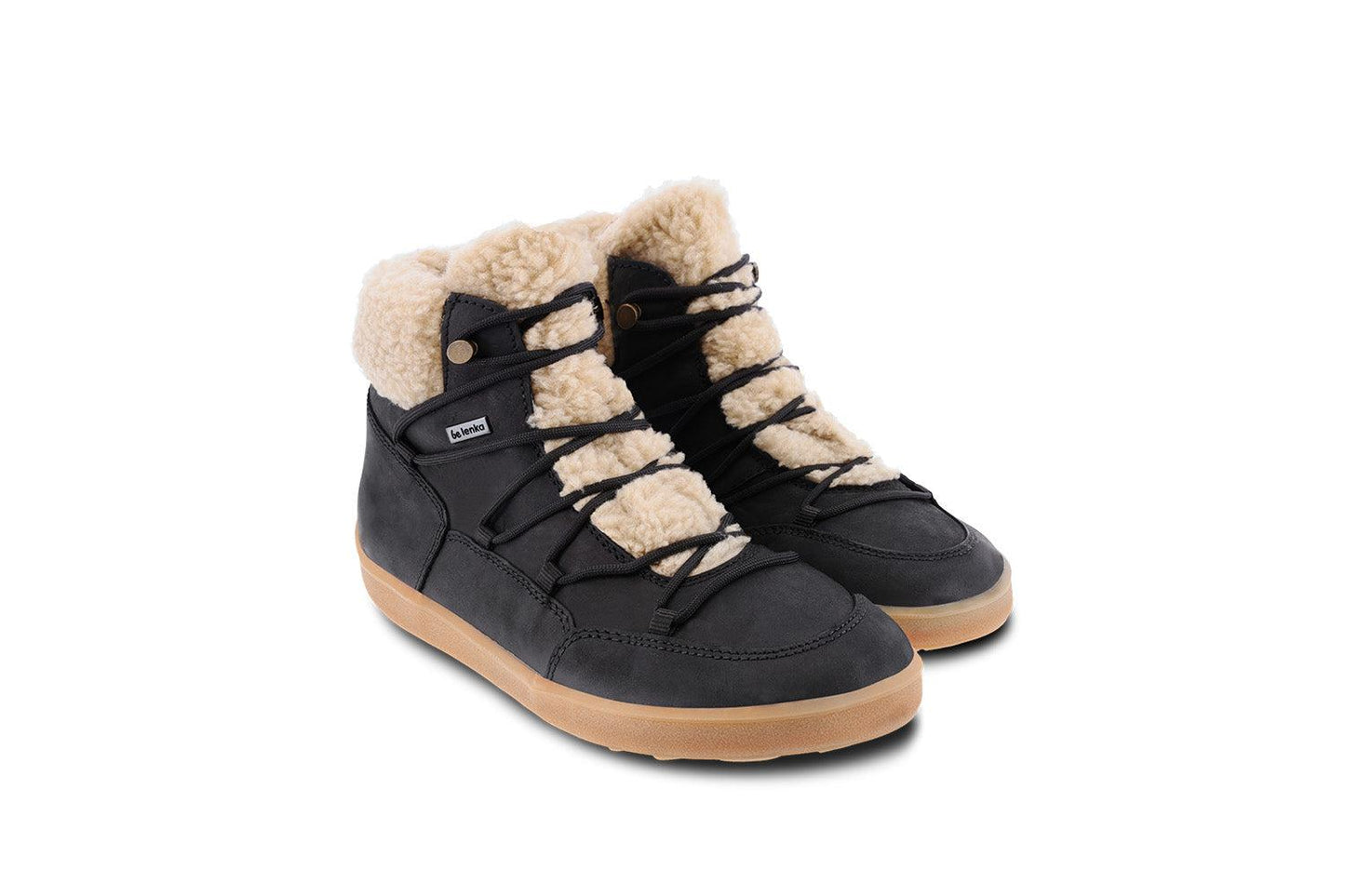 Winter Barefoot Boots Be Lenka Bliss - Black-Be Lenka-Cacles Barefoot