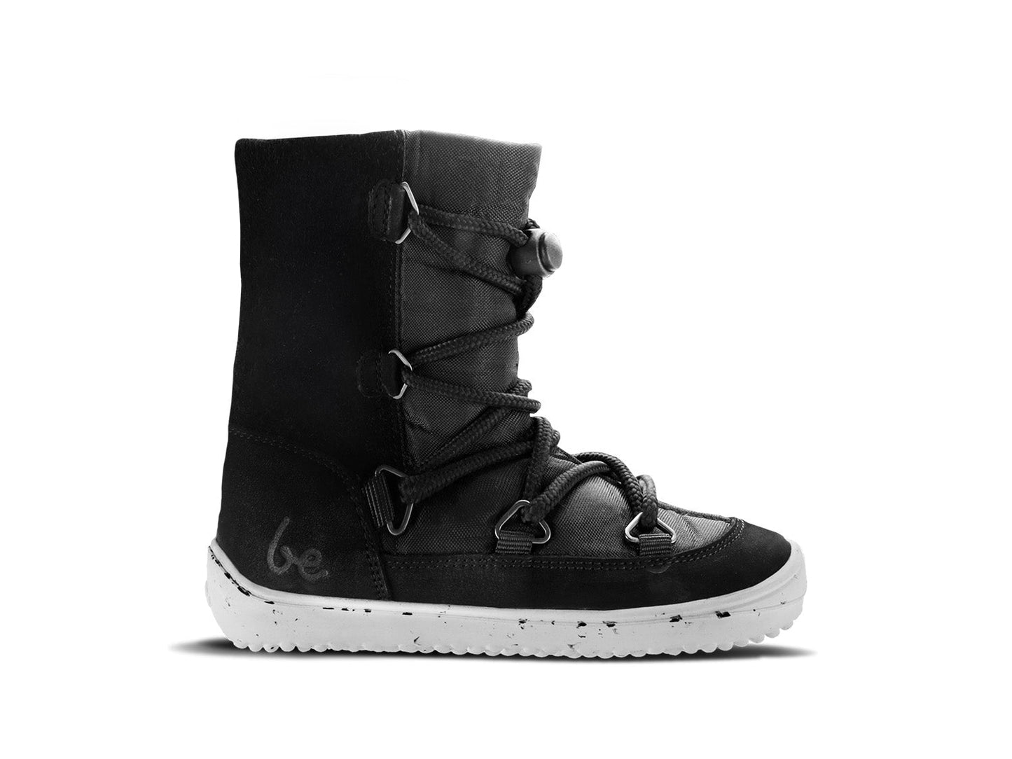 Winter Kids Barefoot Be Lenka Snowfox Kids 2.0 - Black-Be Lenka-Cacles Barefoot