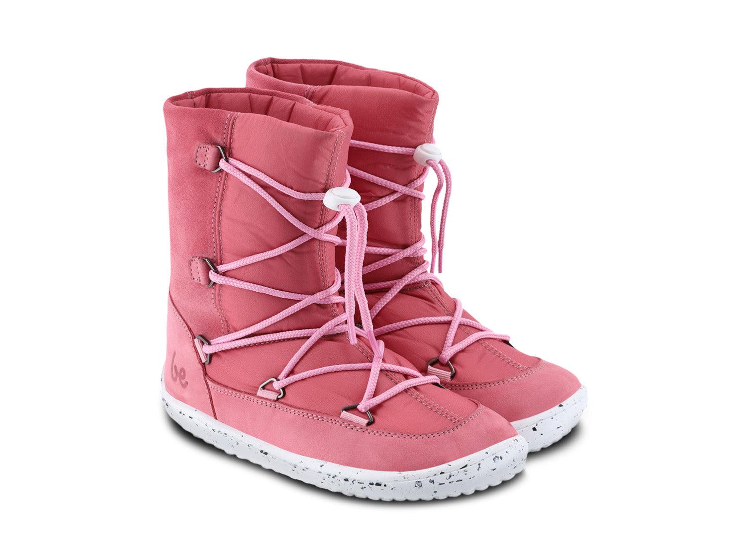 Winter Kids Barefoot Be Lenka Snowfox Kids 2.0 - Rose Pink-Be Lenka-Cacles Barefoot