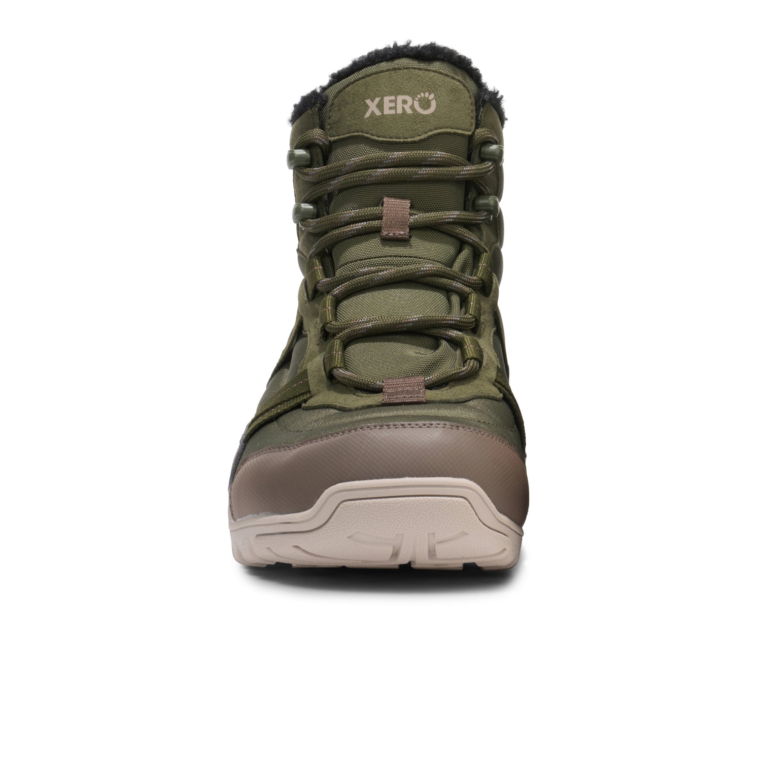 Xero Shoes - Alpine Army Green Men - Botas de senderismo invernales barefoot