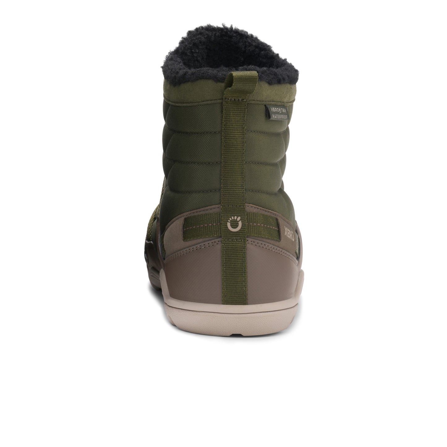 Xero Shoes - Alpine Army Green Men - Botas de senderismo invernales barefoot