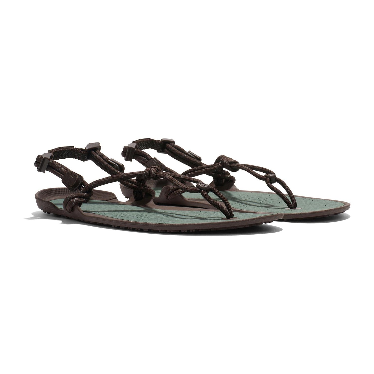 Xero Shoes - Aqua Cloud - Men Java Brown / Dark Forest - Sandalias deportivas barefoot