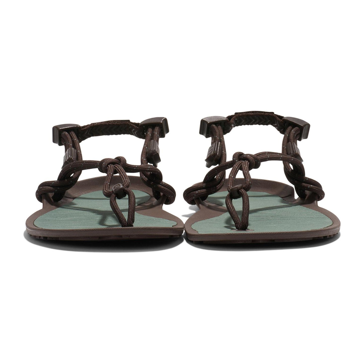 Xero Shoes - Aqua Cloud - Men Java Brown / Dark Forest - Sandalias deportivas barefoot