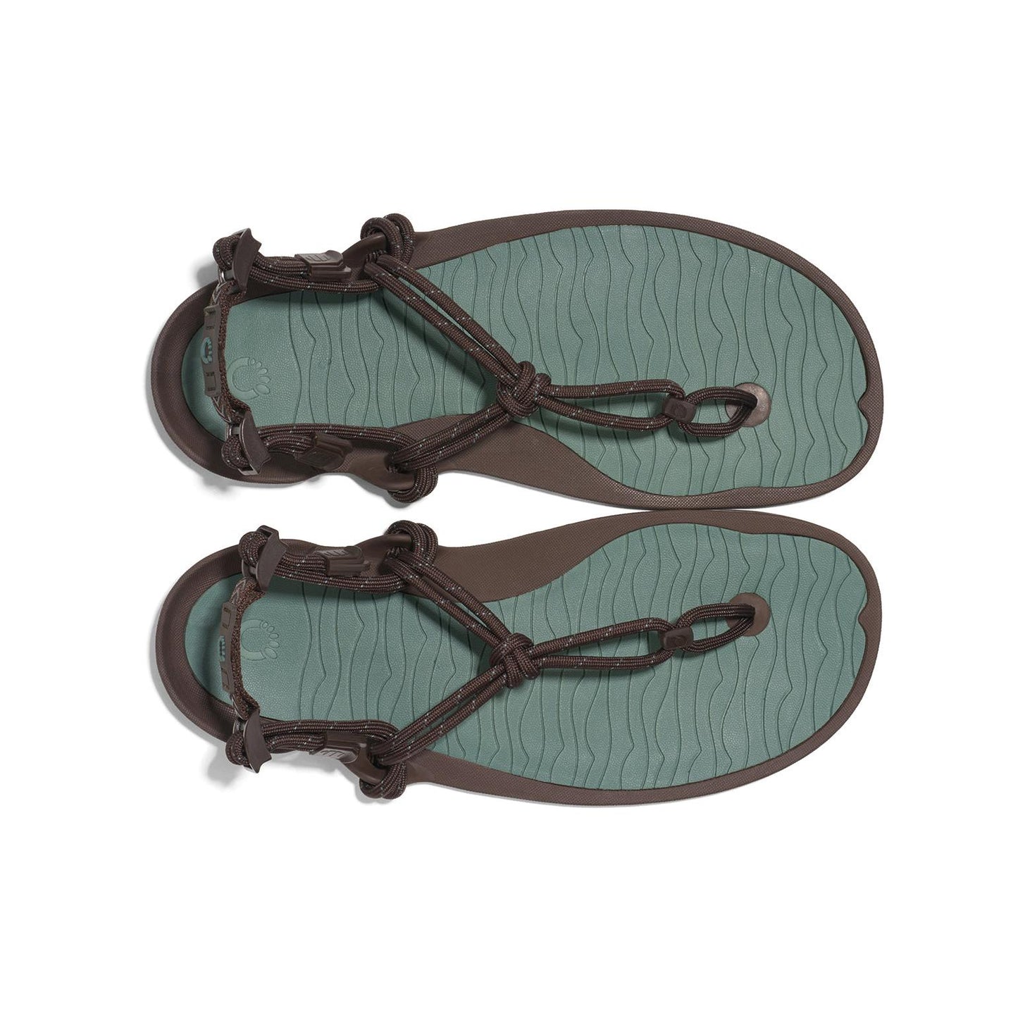 Xero Shoes - Aqua Cloud - Men Java Brown / Dark Forest - Sandalias deportivas barefoot
