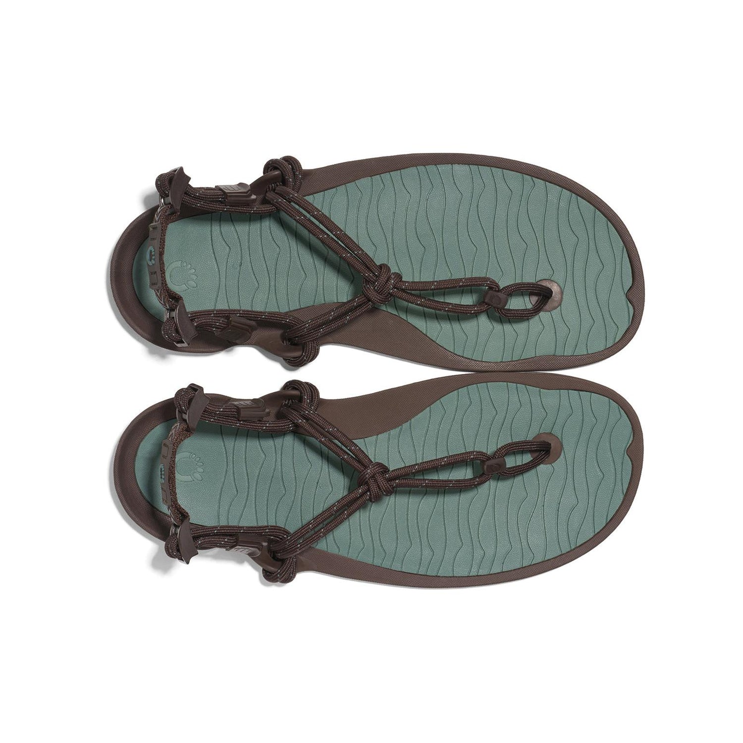 Xero Shoes - Aqua Cloud - Men Java Brown / Dark Forest - Sandalias deportivas barefoot