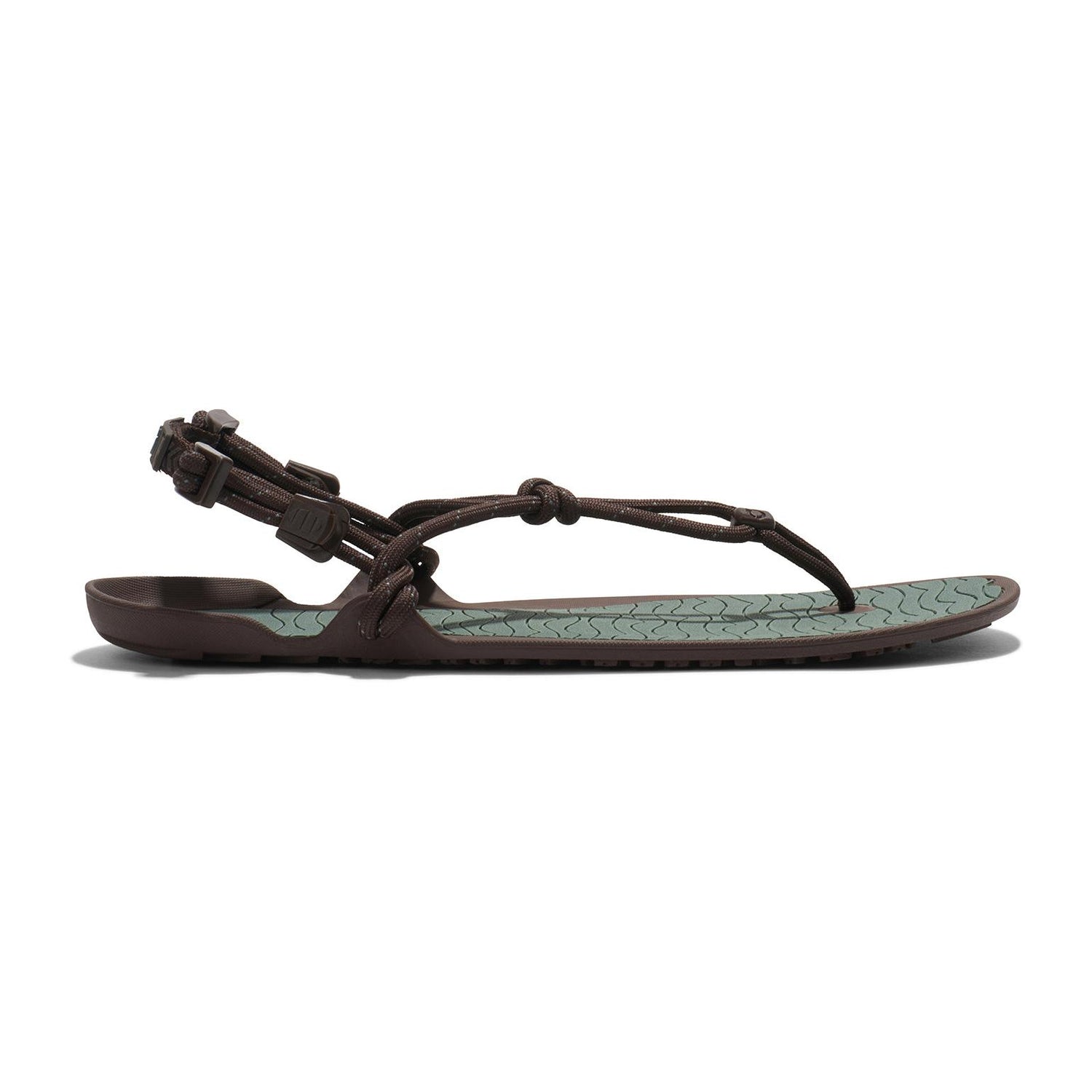 Xero Shoes - Aqua Cloud - Men Java Brown / Dark Forest - Sandalias deportivas barefoot