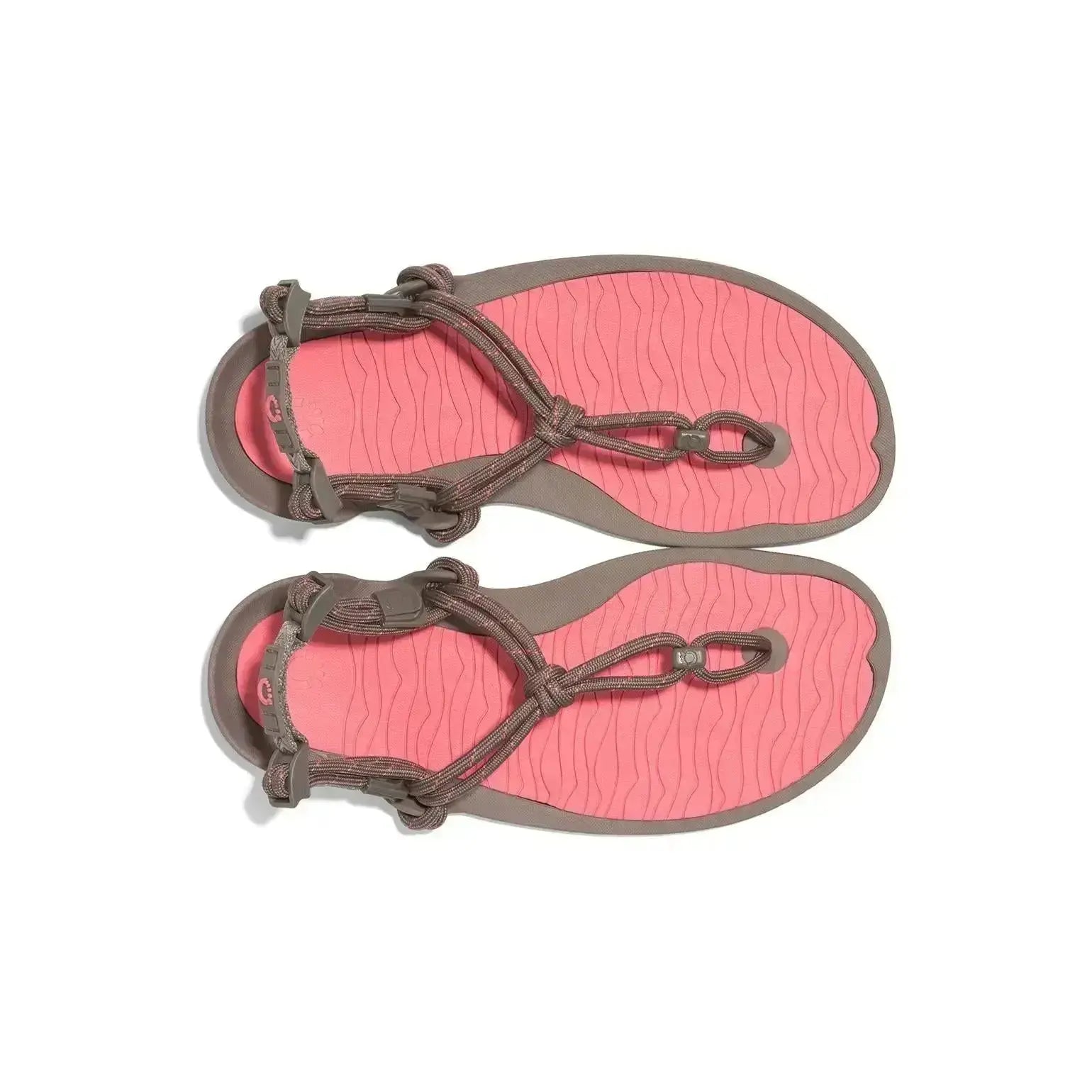 Xero Shoes - Aqua Cloud - Women Morel / Sunset Coral - Sandalias deportivas barefoot