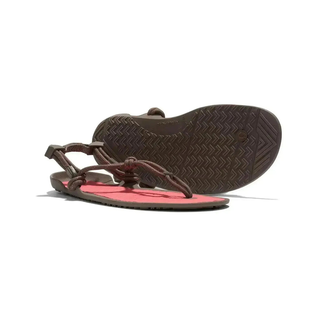 Xero Shoes - Aqua Cloud - Women Morel / Sunset Coral - Sandalias deportivas barefoot