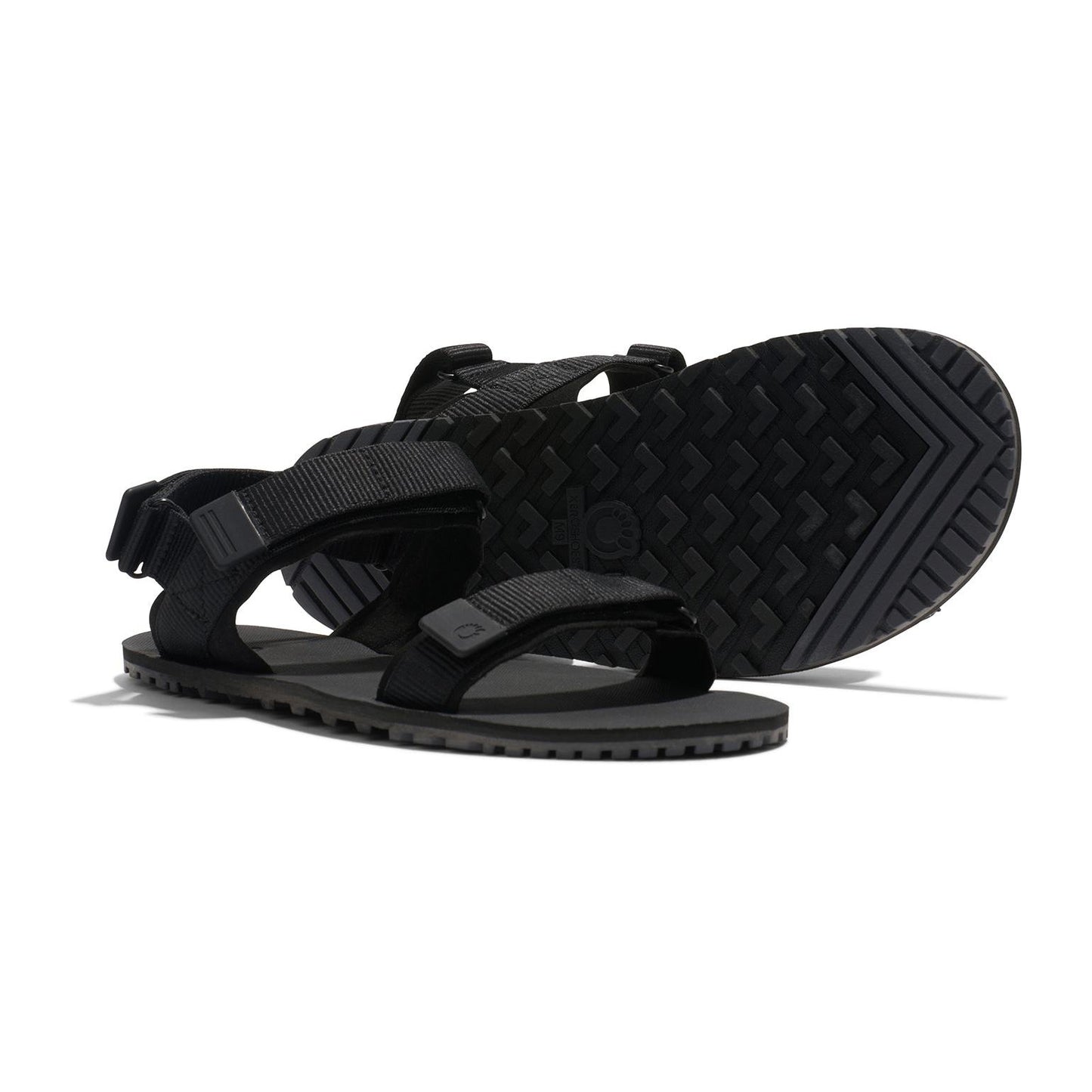 Xero Shoes - D-Trail - Men Black / Asphalt - Barefoot trail sandals