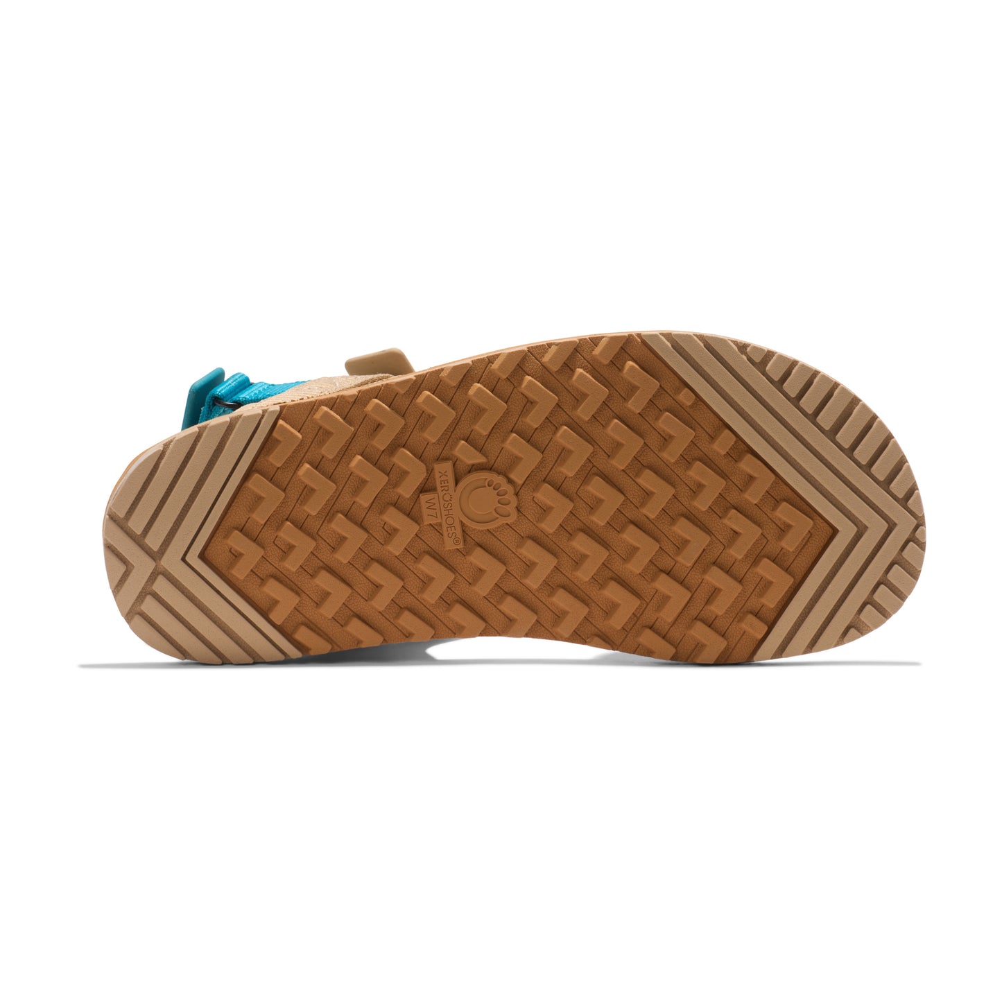Xero Shoes - D-Trail - Women Irish Cream / Lake Blue - Sandalias de trail barefoot
