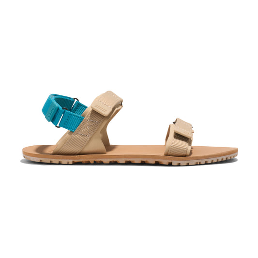 Xero Shoes - D-Trail - Women Irish Cream / Lake Blue - Sandalias de trail barefoot