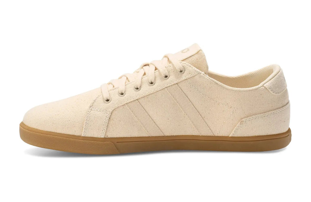 Xero Shoes - Dillon Canvas - Men Natural / Gum - Lonetas de cordones barefoot