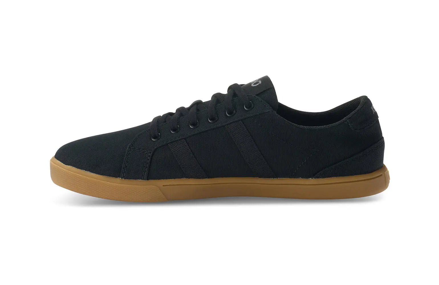 Xero Shoes - Dillon Canvas - Women Black / Gum - Lonetas de cordones barefoot