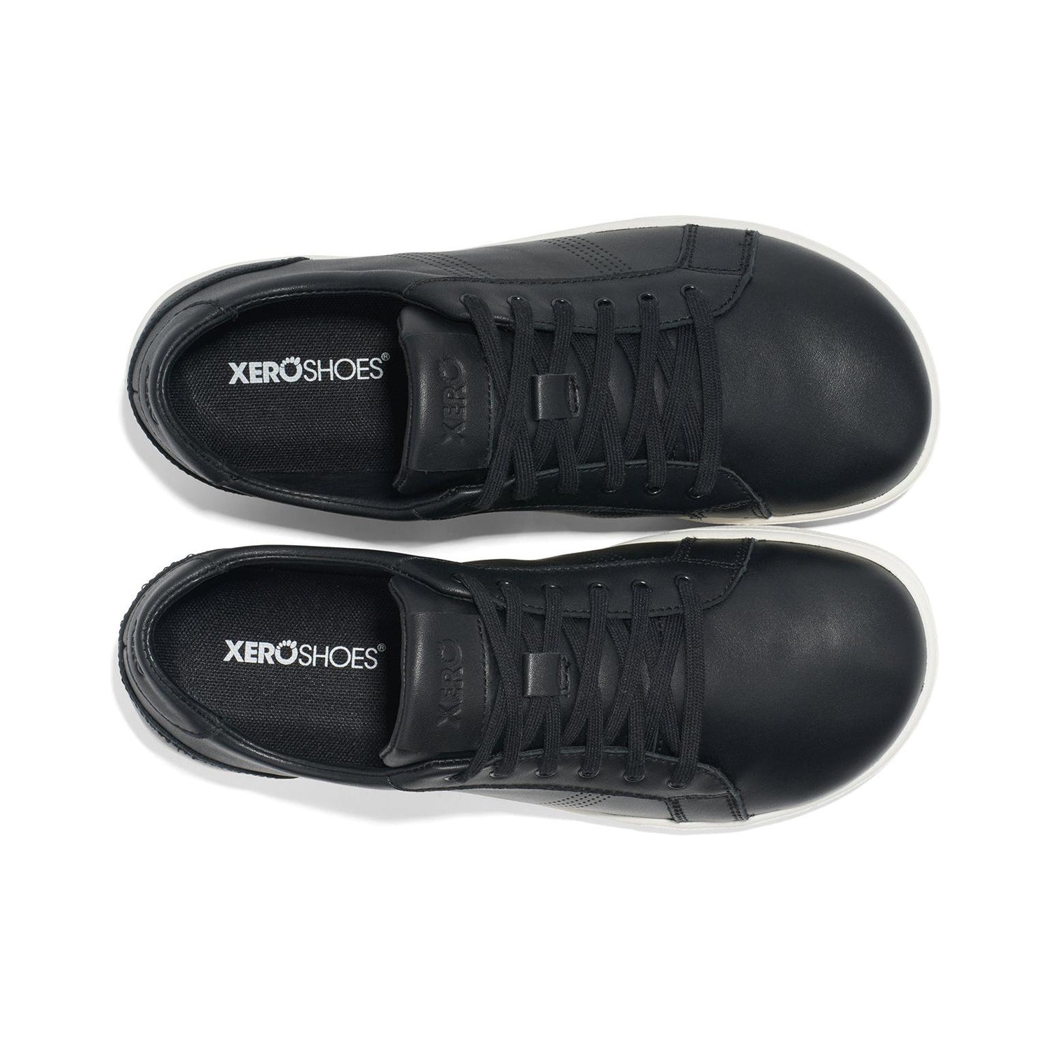 Xero Shoes - Dillon Leather - Men Black - Deportivas de cuero barefoot-Xero Shoes-Cacles Barefoot-Tienda de calzado barefoot respetuoso minimalista