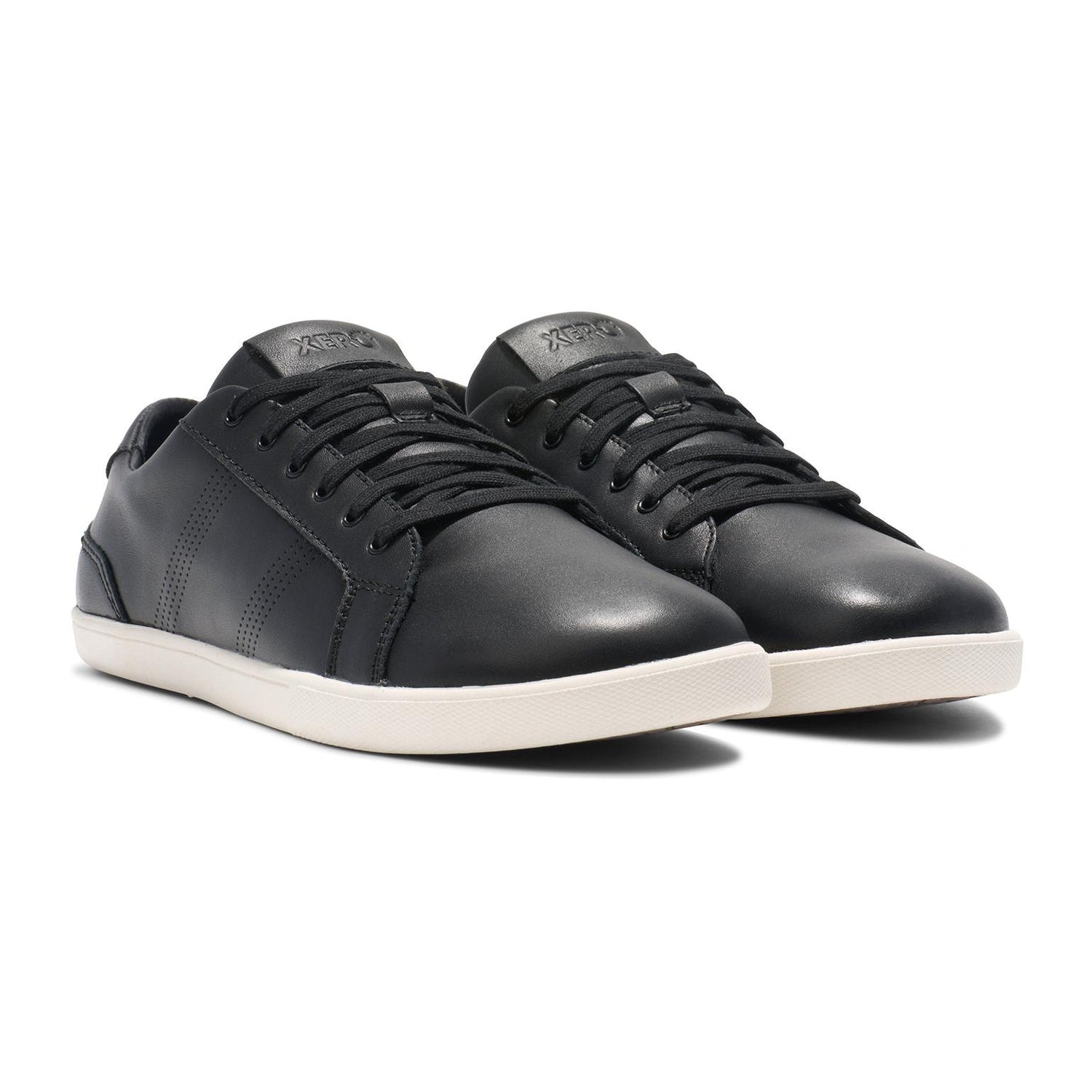 Xero Shoes - Dillon Leather - Men Black - Deportivas de cuero barefoot-Xero Shoes-Cacles Barefoot-Tienda de calzado barefoot respetuoso minimalista