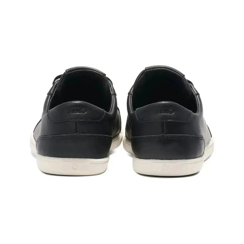 Xero Shoes - Dillon Leather - Men Black - Deportivas de cuero barefoot negras para hombre