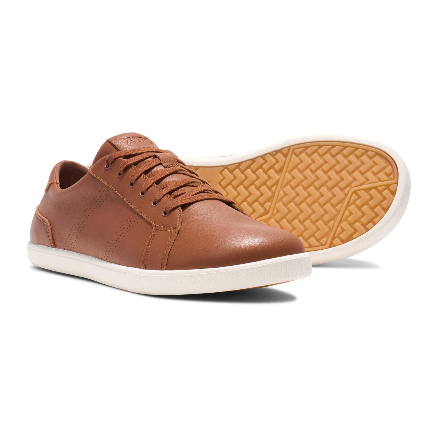 Xero Shoes - Dillon Leather - Men Mocha Bisque - Deportivas de cuero barefoot-Xero Shoes-Cacles Barefoot-Tienda de calzado barefoot respetuoso minimalista