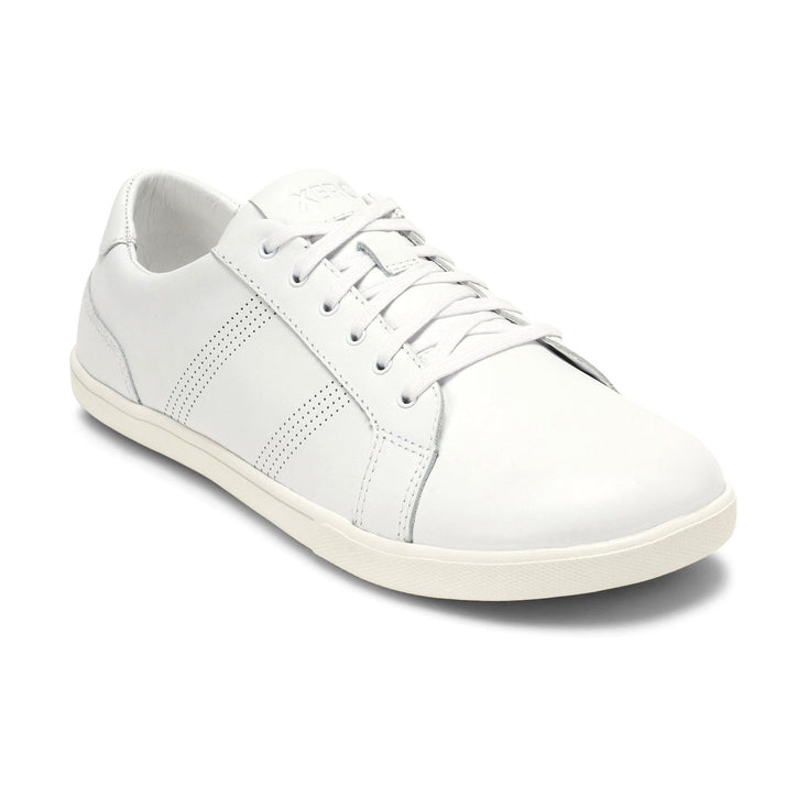 Xero Shoes - Dillon Leather - Men white - Deportivas de cuero barefoot-Xero Shoes-Cacles Barefoot-Tienda de calzado barefoot respetuoso minimalista