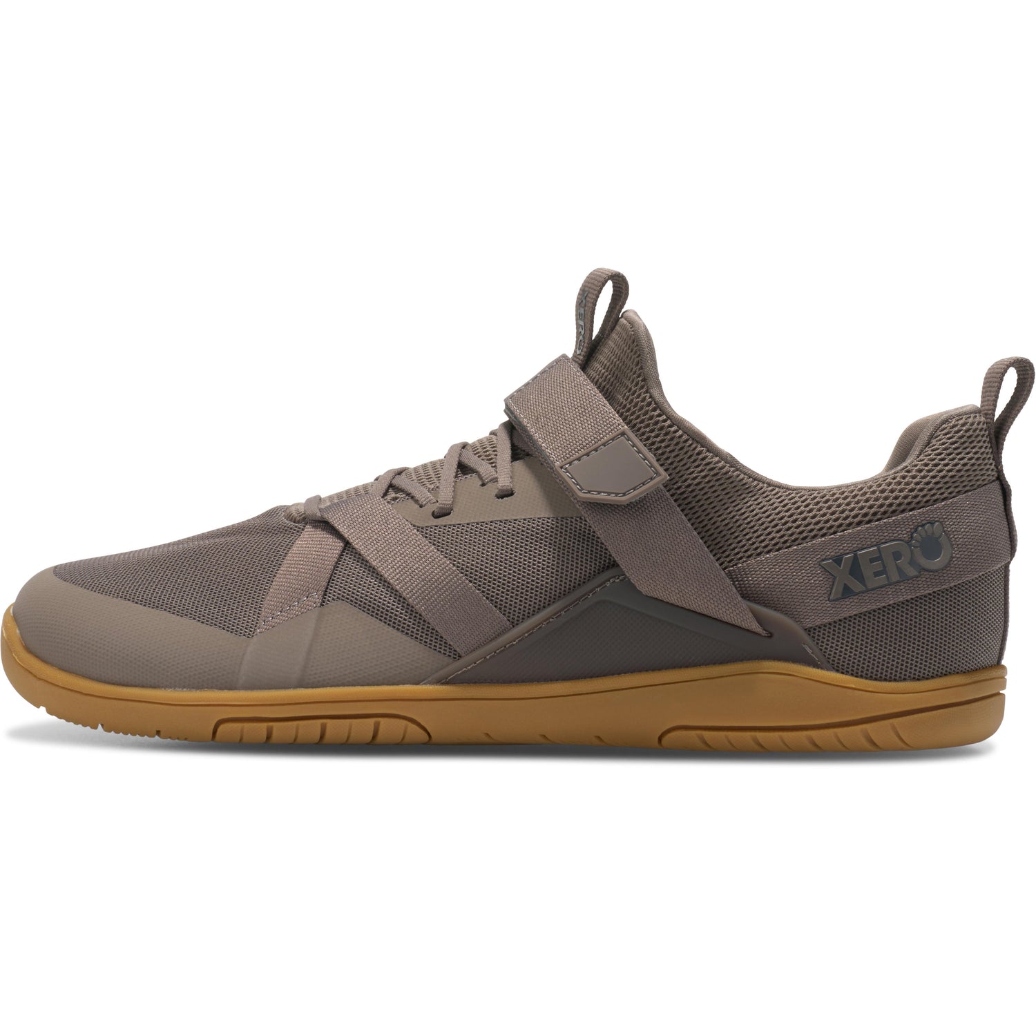 Xero Shoes - Forza Trainer - Men morel-gum - Deportivas de entrenamiento/fuerza barefoot-Xero Shoes-Cacles Barefoot-Tienda de calzado barefoot respetuoso minimalista