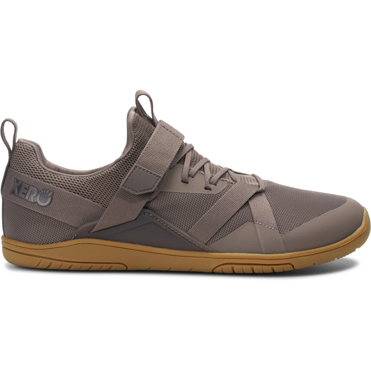 Xero Shoes - Forza Trainer - Men morel-gum - Deportivas de entrenamiento/fuerza barefoot-Xero Shoes-Cacles Barefoot-Tienda de calzado barefoot respetuoso minimalista