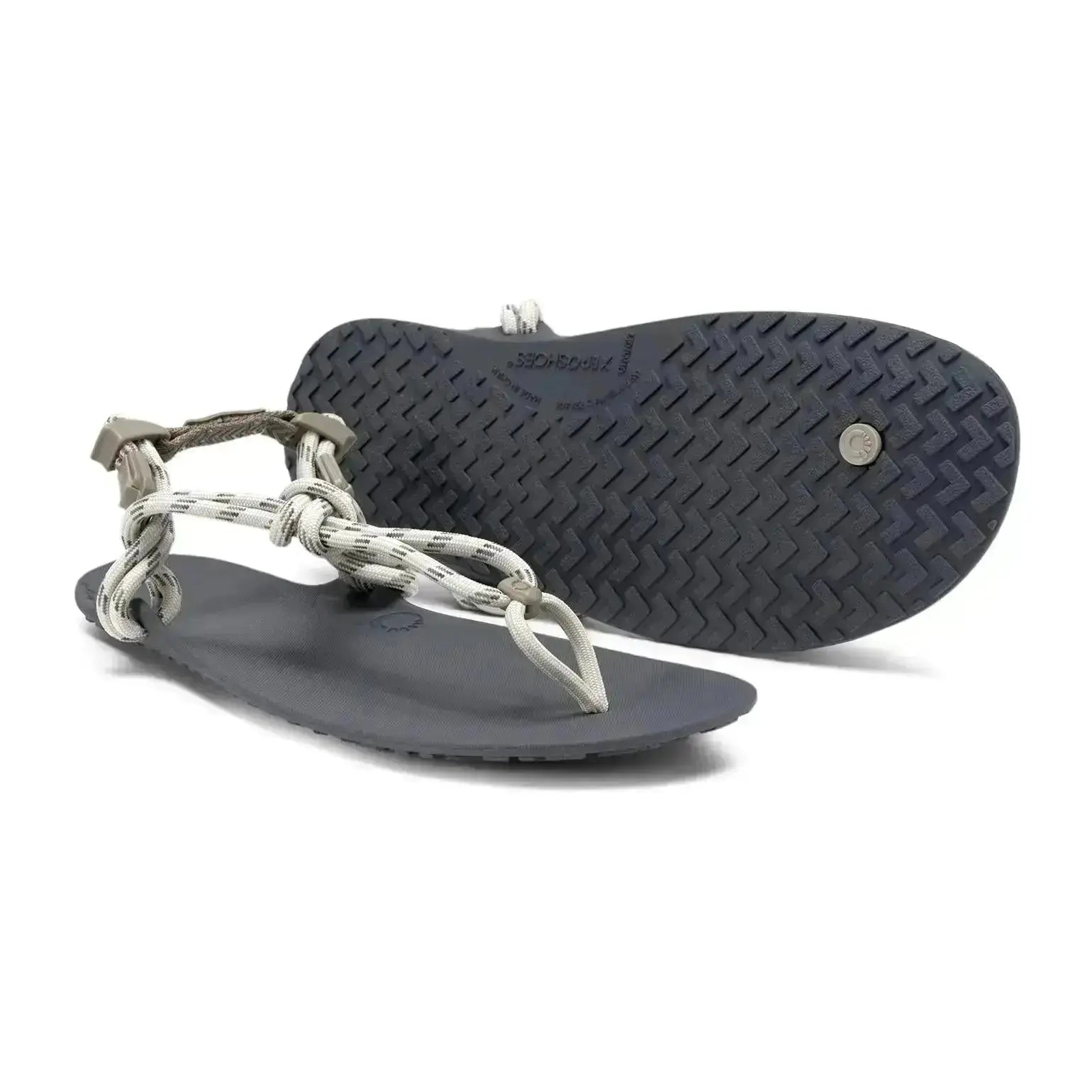 Xero Shoes - Genesis - Men stone - Sandalias barefoot grises para hombre