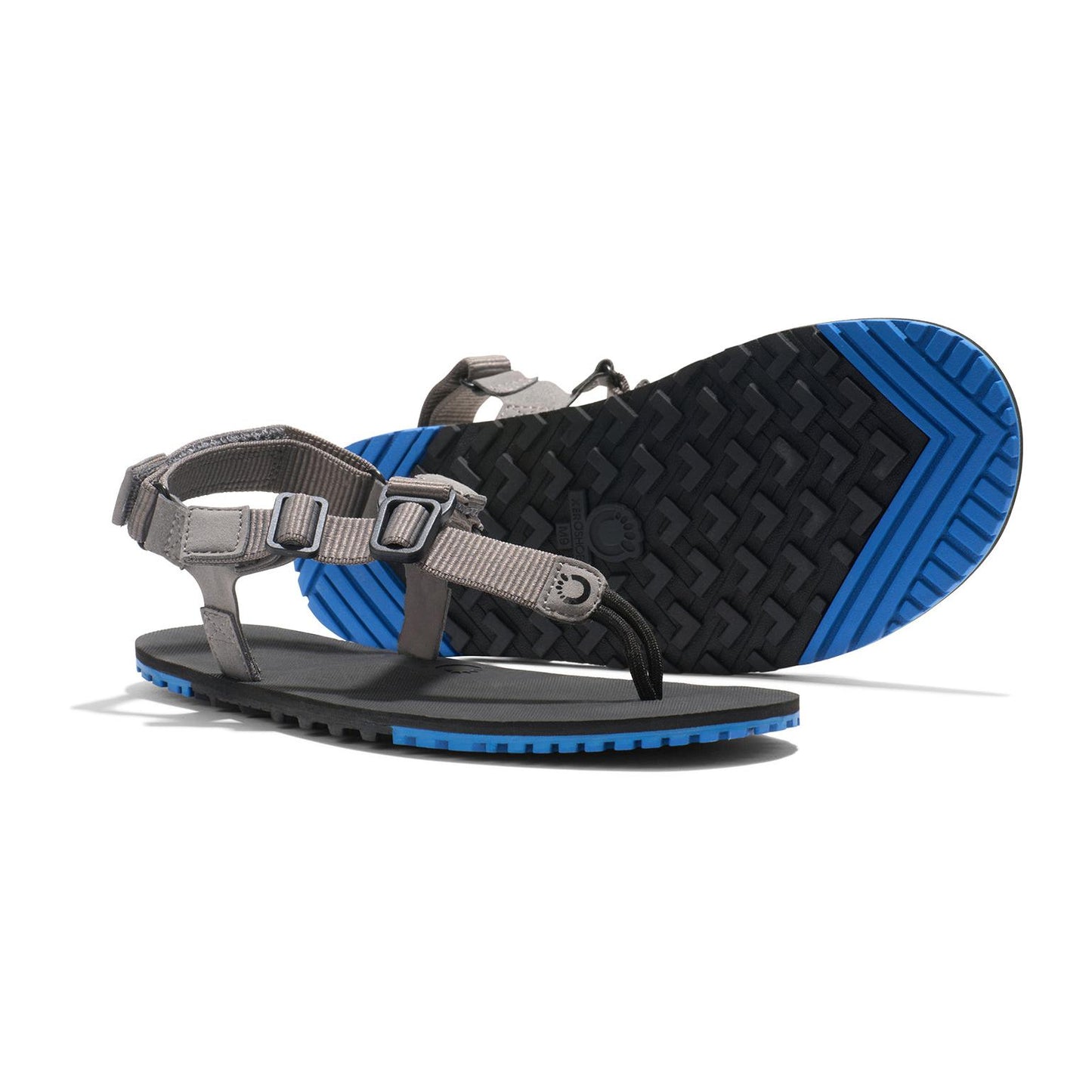 Xero Shoes - H-Trail - Men steel-gray-blue-iolite - Sandalias Barefoot para Hiking