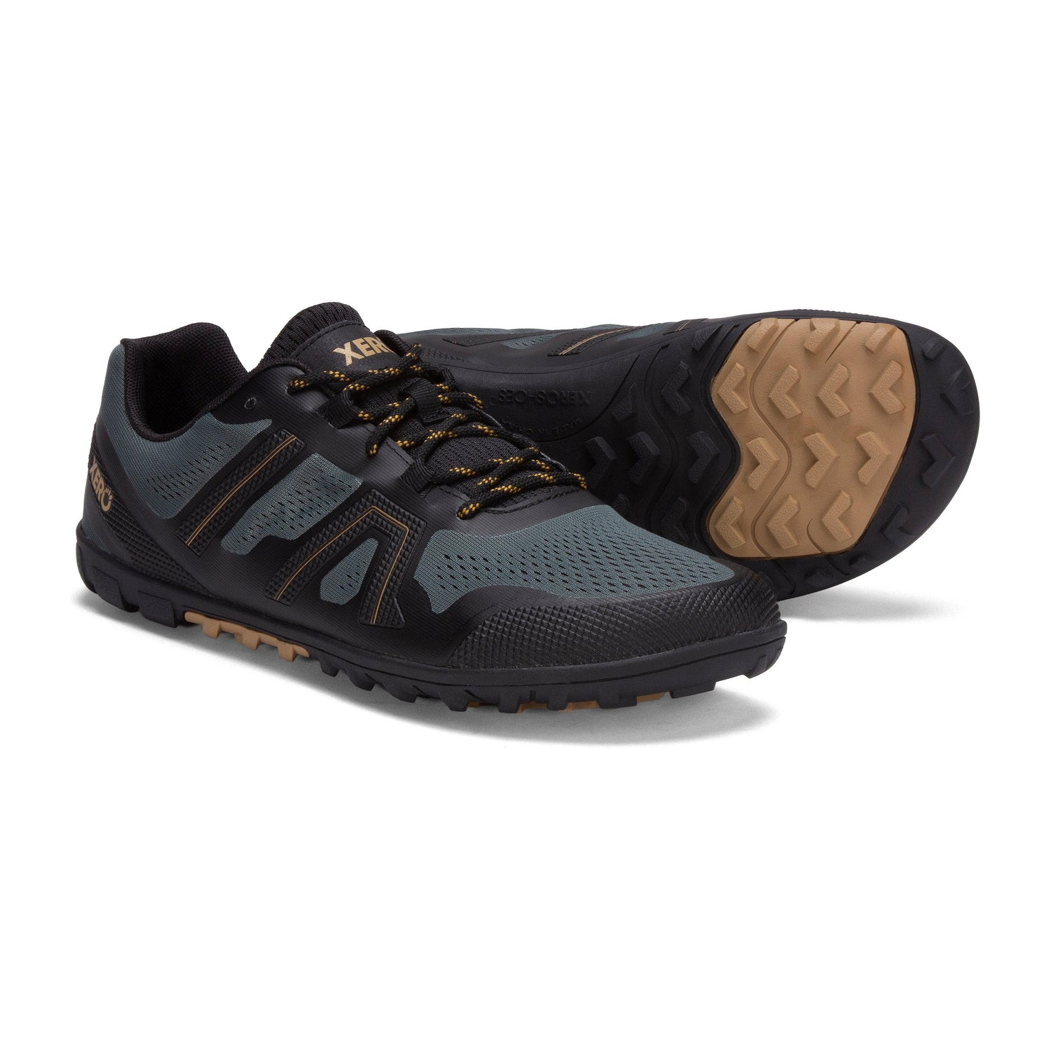 Xero Shoes - Mesa Trail II - Men forest - Deportivas Barefoot para Trail-Xero Shoes-Cacles Barefoot-Tienda de calzado barefoot respetuoso minimalista