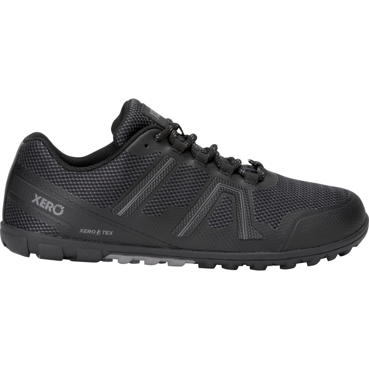 Xero Shoes - Mesa Trail WP - Men black - Deportivas Barefoot Impermeables para Trail-Xero Shoes-Cacles Barefoot-Tienda de calzado barefoot respetuoso minimalista