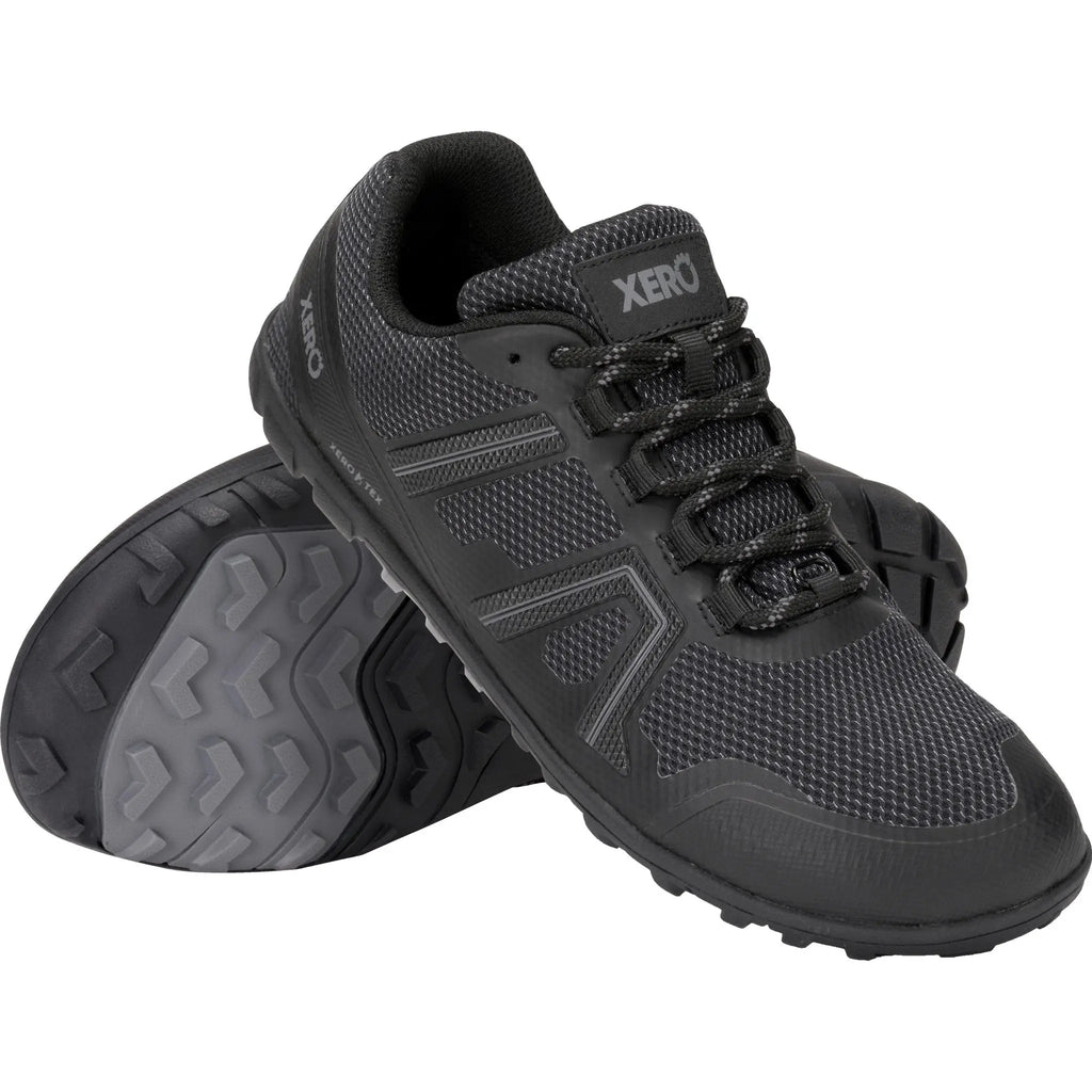 Xero Shoes - Mesa Trail WP - Men black - Deportivas Barefoot Impermeables para Trail negras para hombre