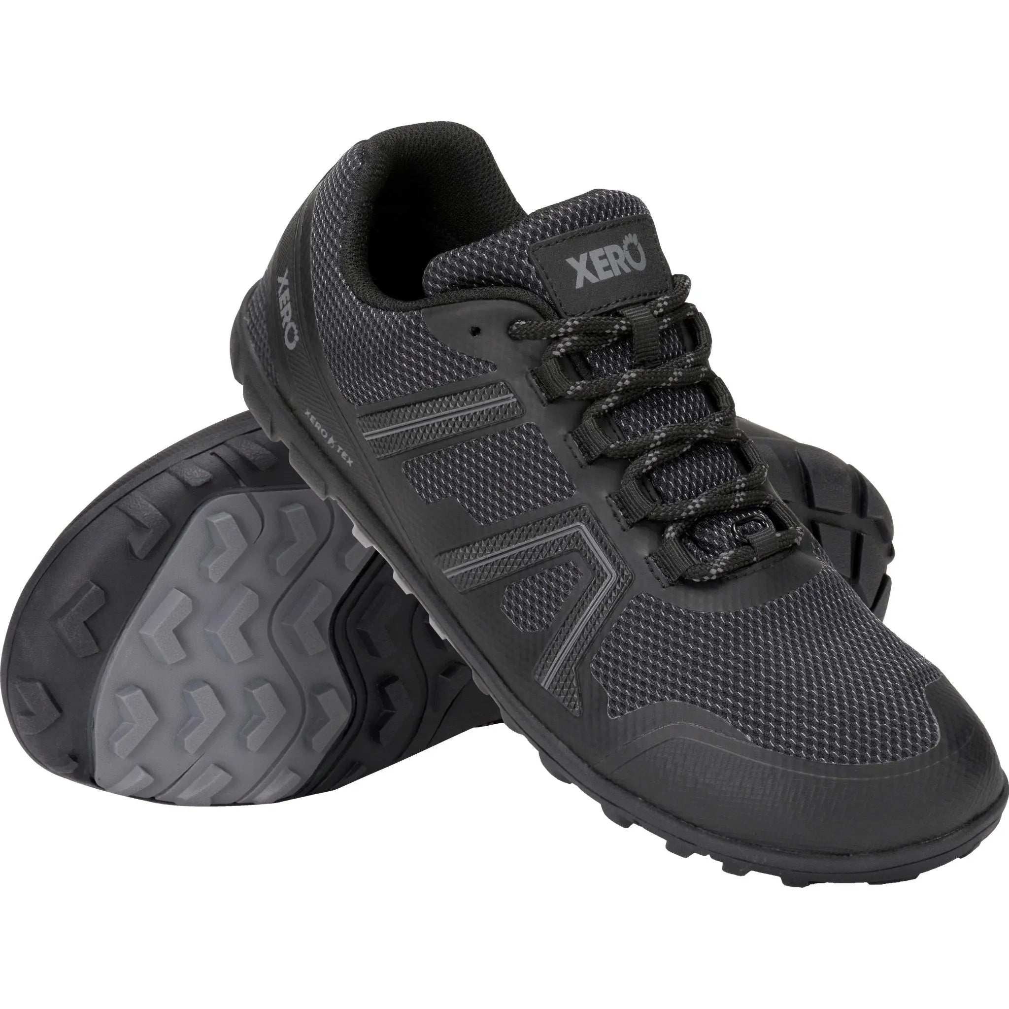 Xero Shoes - Mesa Trail WP - Homme noir - Chaussures Barefoot Imperméables pour Trail