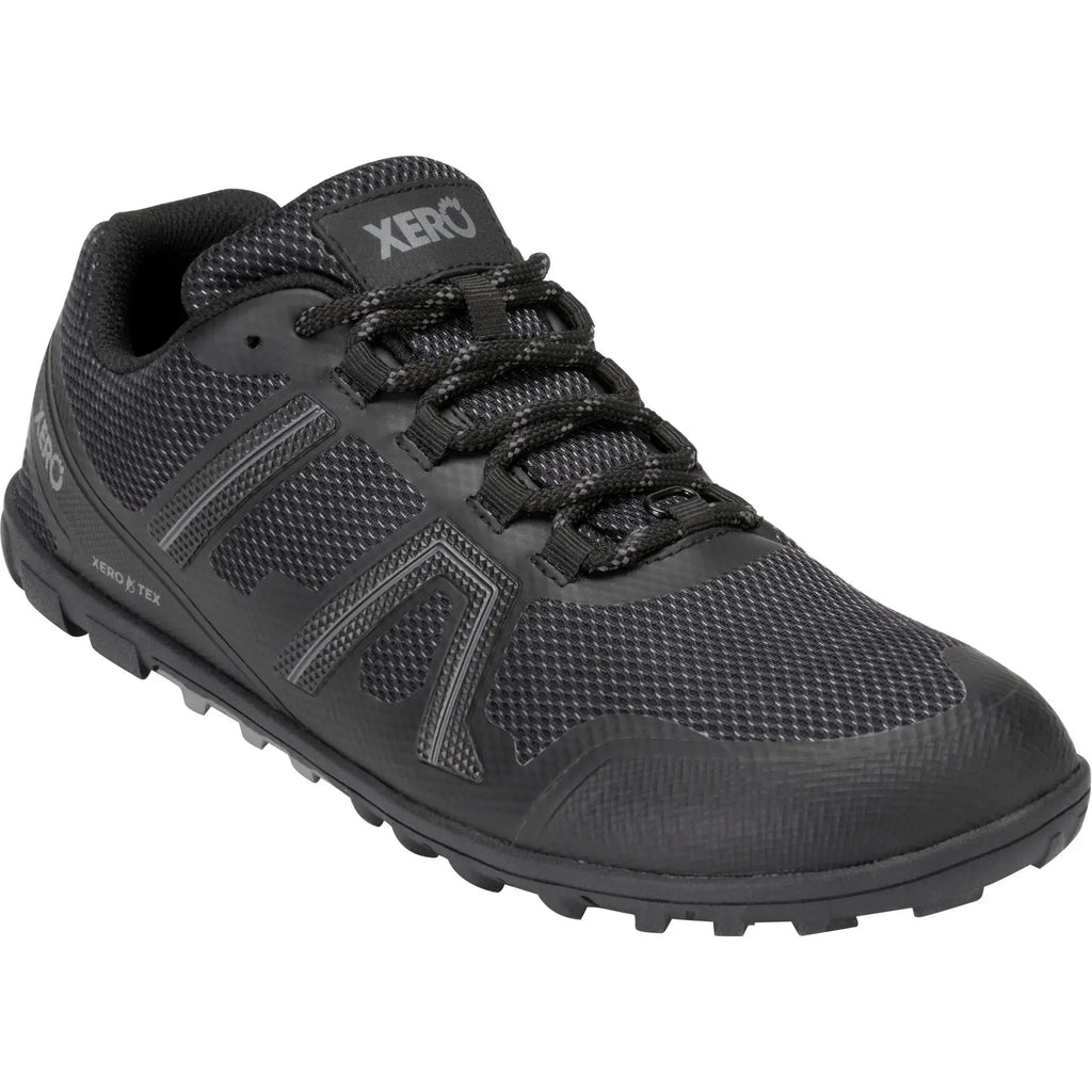 Xero Shoes - Mesa Trail WP - Men black - Zapatillas Barefoot Impermeables para Trail negras para hombre