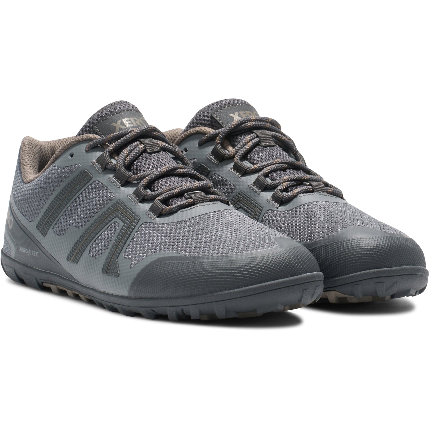 Xero Shoes - Mesa Trail WP - Men steel-gray-asphalt - Deportivas Barefoot para Trail-Xero Shoes-Cacles Barefoot-Tienda de calzado barefoot respetuoso minimalista