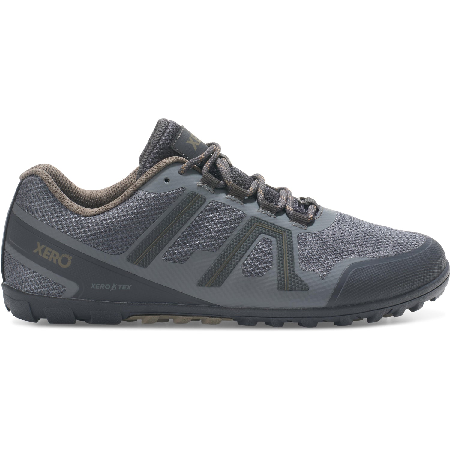 Xero Shoes - Mesa Trail WP - Men steel-gray-asphalt - Deportivas Barefoot para Trail-Xero Shoes-Cacles Barefoot-Tienda de calzado barefoot respetuoso minimalista