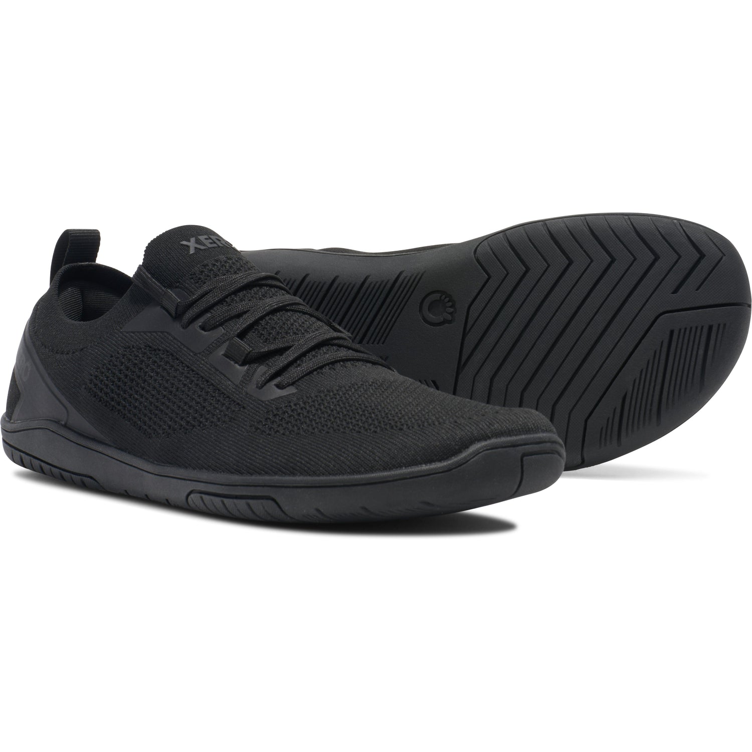 Xero Shoes - Nexus Knit - Men black-black - Deportivas de entrenamiento barefoot-Xero Shoes-Cacles Barefoot-Tienda de calzado barefoot respetuoso minimalista