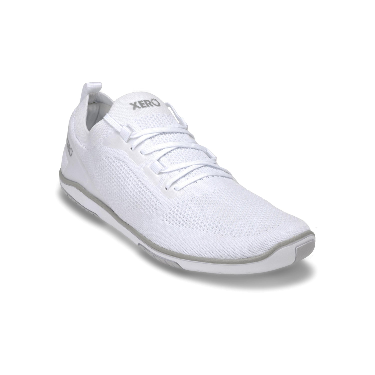 Xero Shoes - Nexus Knit - Men white - Deportivas de entrenamiento barefoot-Xero Shoes-Cacles Barefoot-Tienda de calzado barefoot respetuoso minimalista