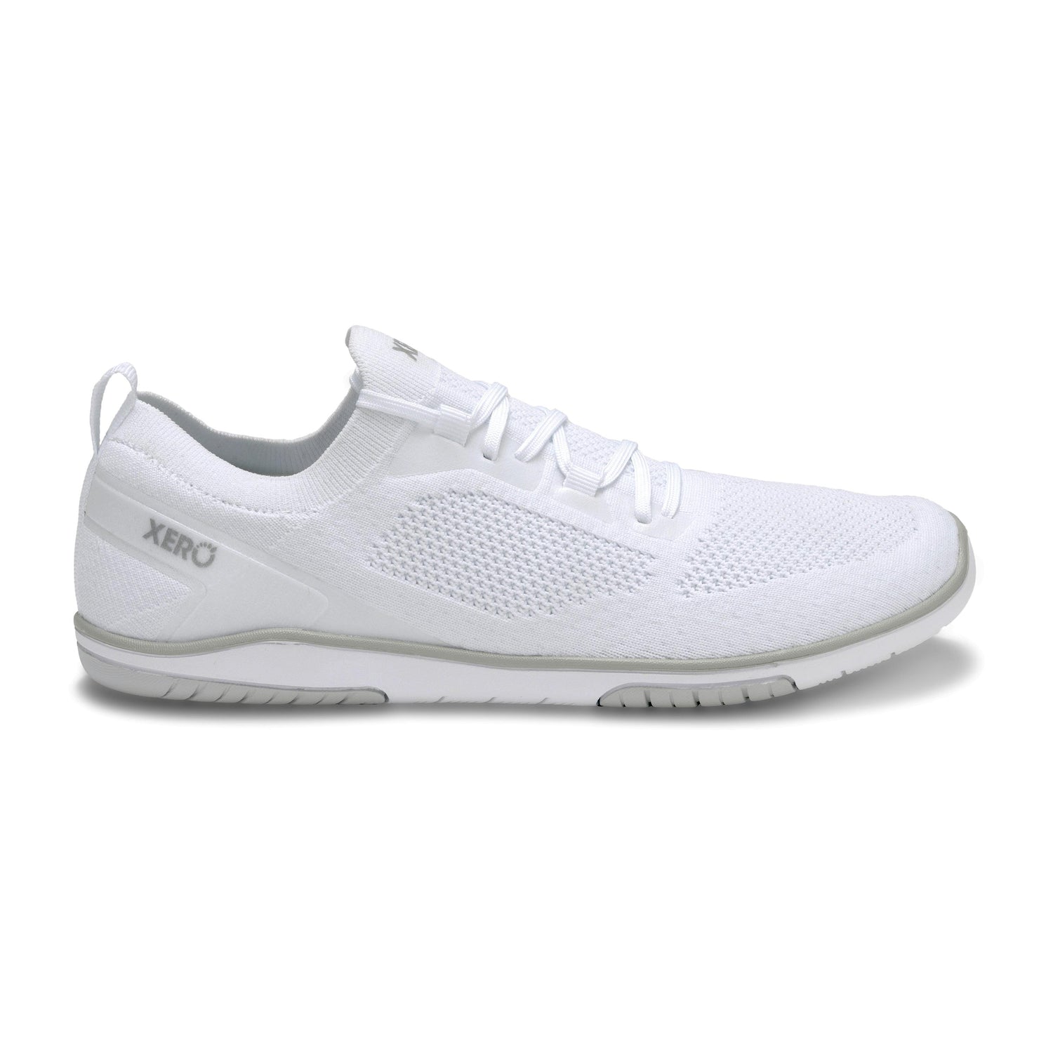 Xero Shoes - Nexus Knit - Men white - Deportivas de entrenamiento barefoot-Xero Shoes-Cacles Barefoot-Tienda de calzado barefoot respetuoso minimalista