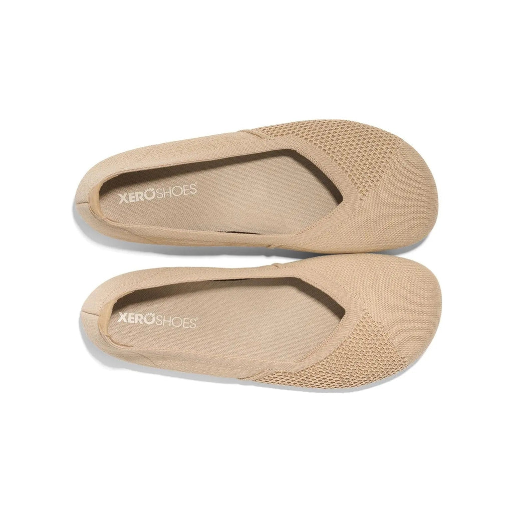 Xero Shoes - Phoenix - Knit Irish Cream - Bailarinas barefoot