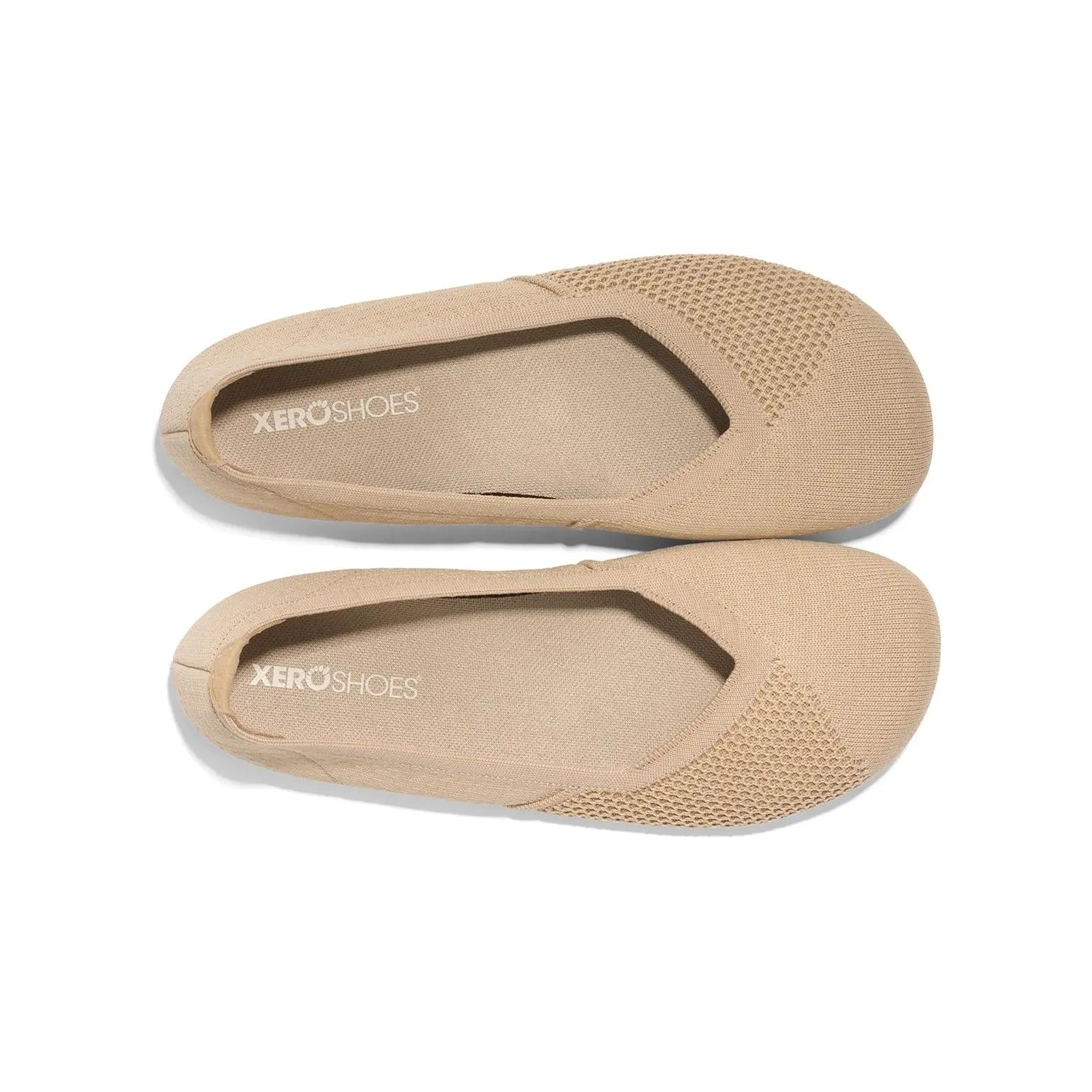 Xero Shoes - Phoenix - Knit Irish Cream - Bailarinas barefoot