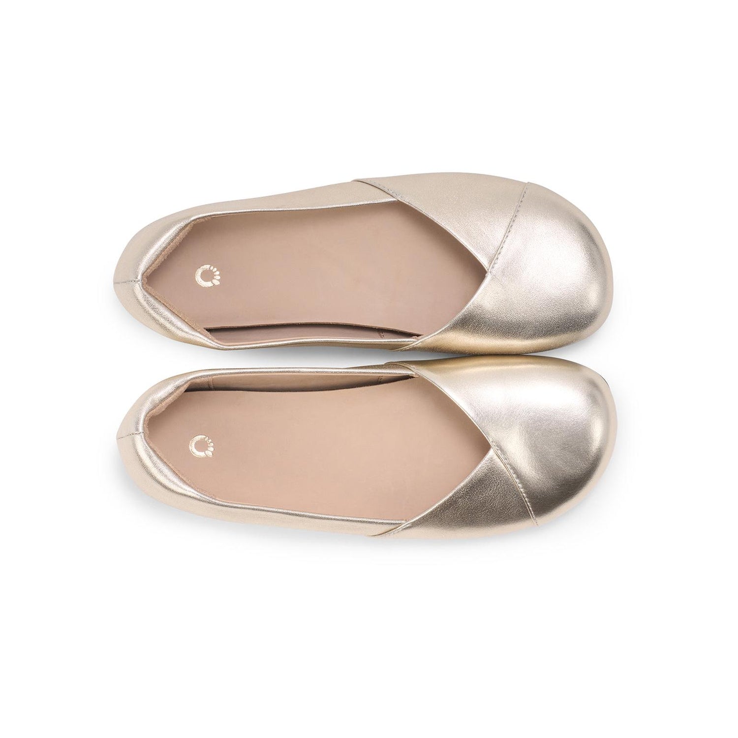 Xero Shoes - Phoenix - Leather Gold Metallic - Bailarinas barefoot
