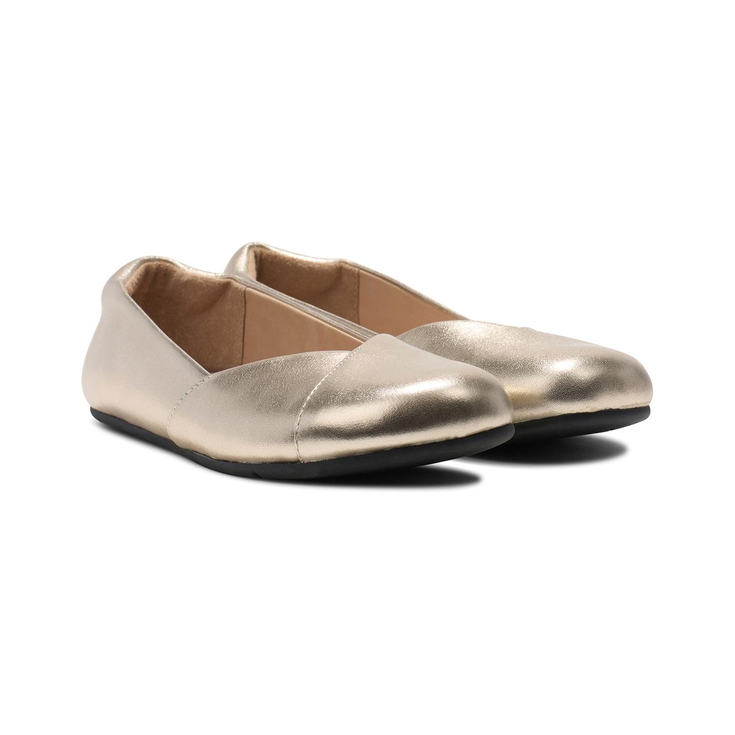 Xero Shoes - Phoenix - Leather Gold Metallic - Bailarinas barefoot
