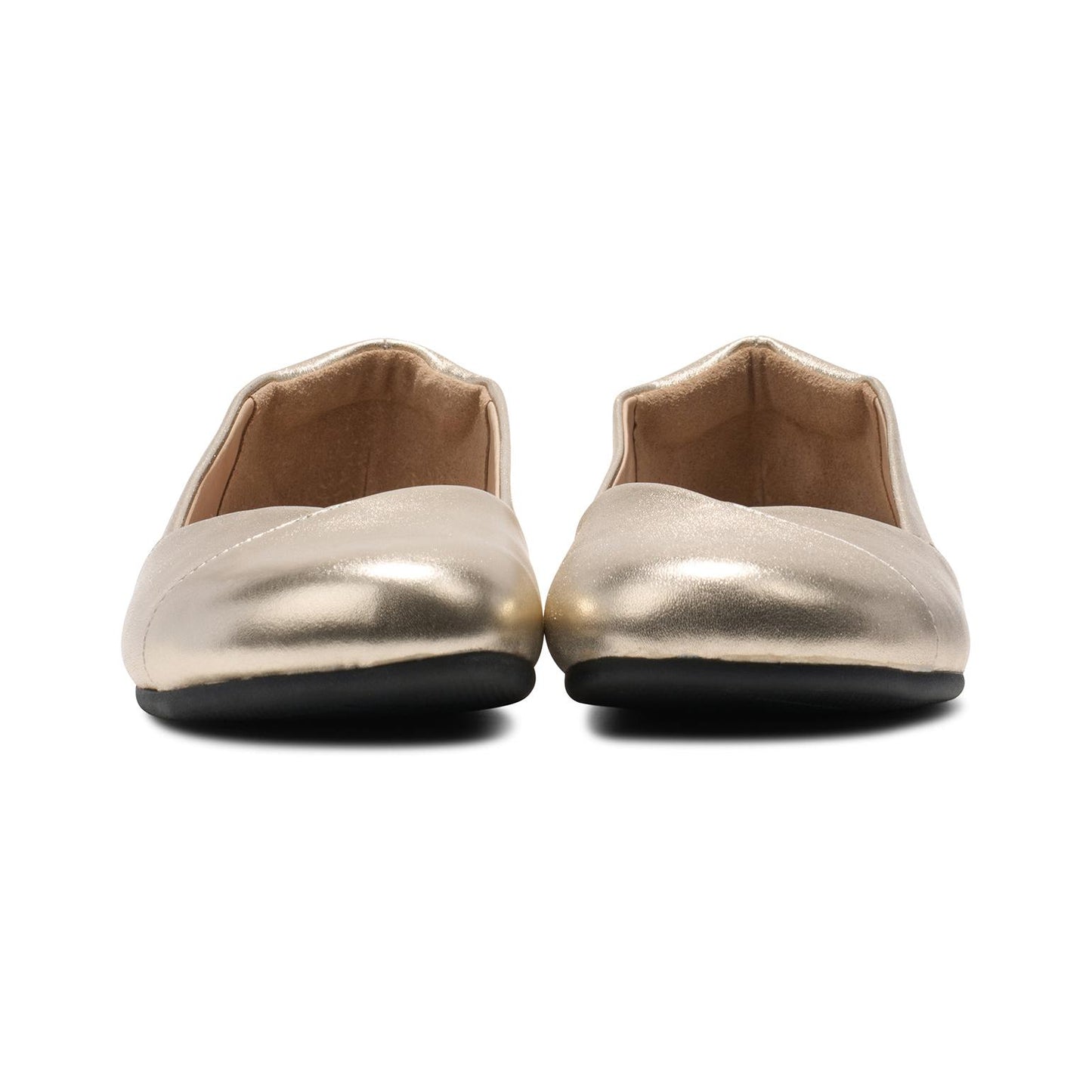 Xero Shoes - Phoenix - Leather Gold Metallic - Bailarinas barefoot