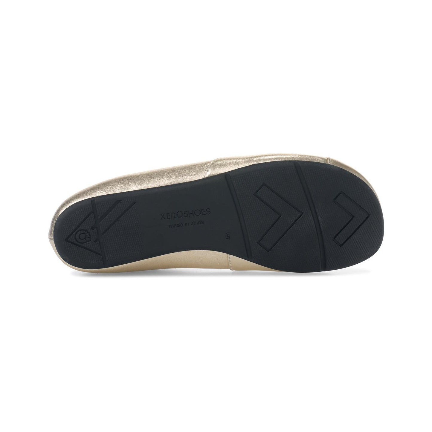 Xero Shoes - Phoenix - Leather Gold Metallic - Bailarinas barefoot