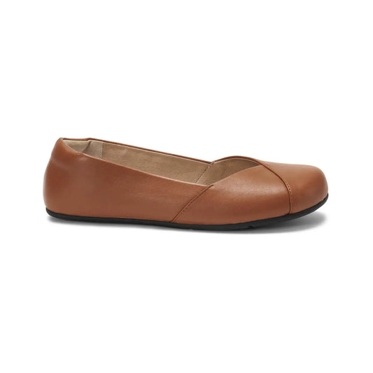 Xero Shoes - Phoenix - Leather smooth-brown - Bailarinas barefoot