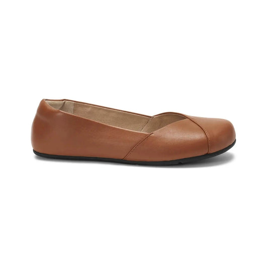 Xero Shoes - Phoenix - Leather smooth-brown - Bailarinas barefoot