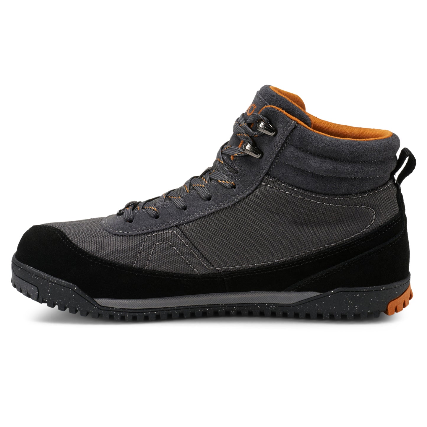 Xero Shoes - Ridgeway - Men black-asphalt - Botas Barefoot Estilo Retro de Hiking impermeables